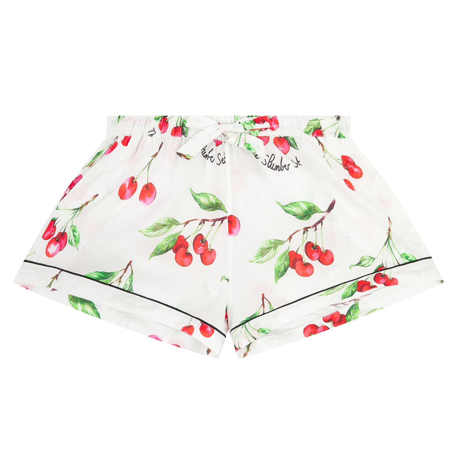 Ladies Slumber Cami Short Set - Cherry Print